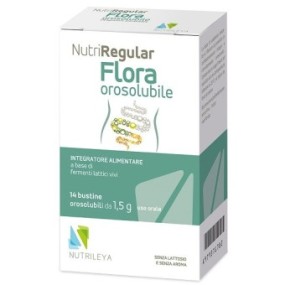 Nutriregular flora 14 bustine orosolubili