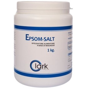Epsom salt integratore alimentare in polvere 1 kg origini naturali