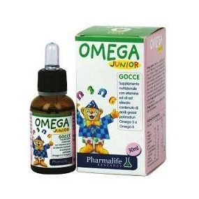 Omega junior gocce integratore alimentare 30 ml pharmalife