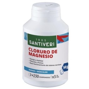CLORURO DI MAGNESIO integratore Santiveri Ibersan