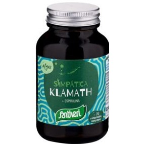 Alga klamath simpatica integratore alimentare 70 compresse santiveri ibersan