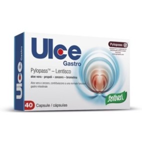 Ulce gastro integratore alimentare 40 capsule santiveri ibersan