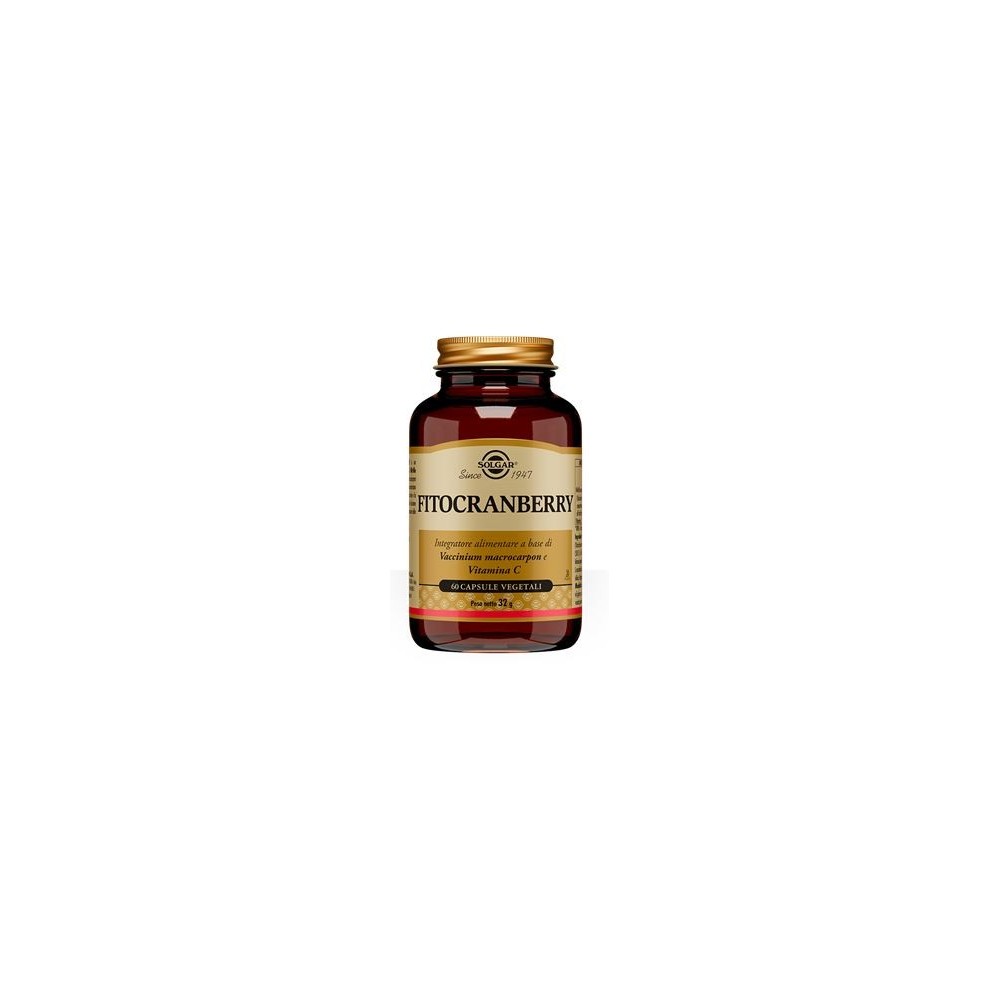 Fitocranberry integratore alimentare 60 capsule vegetali solgar