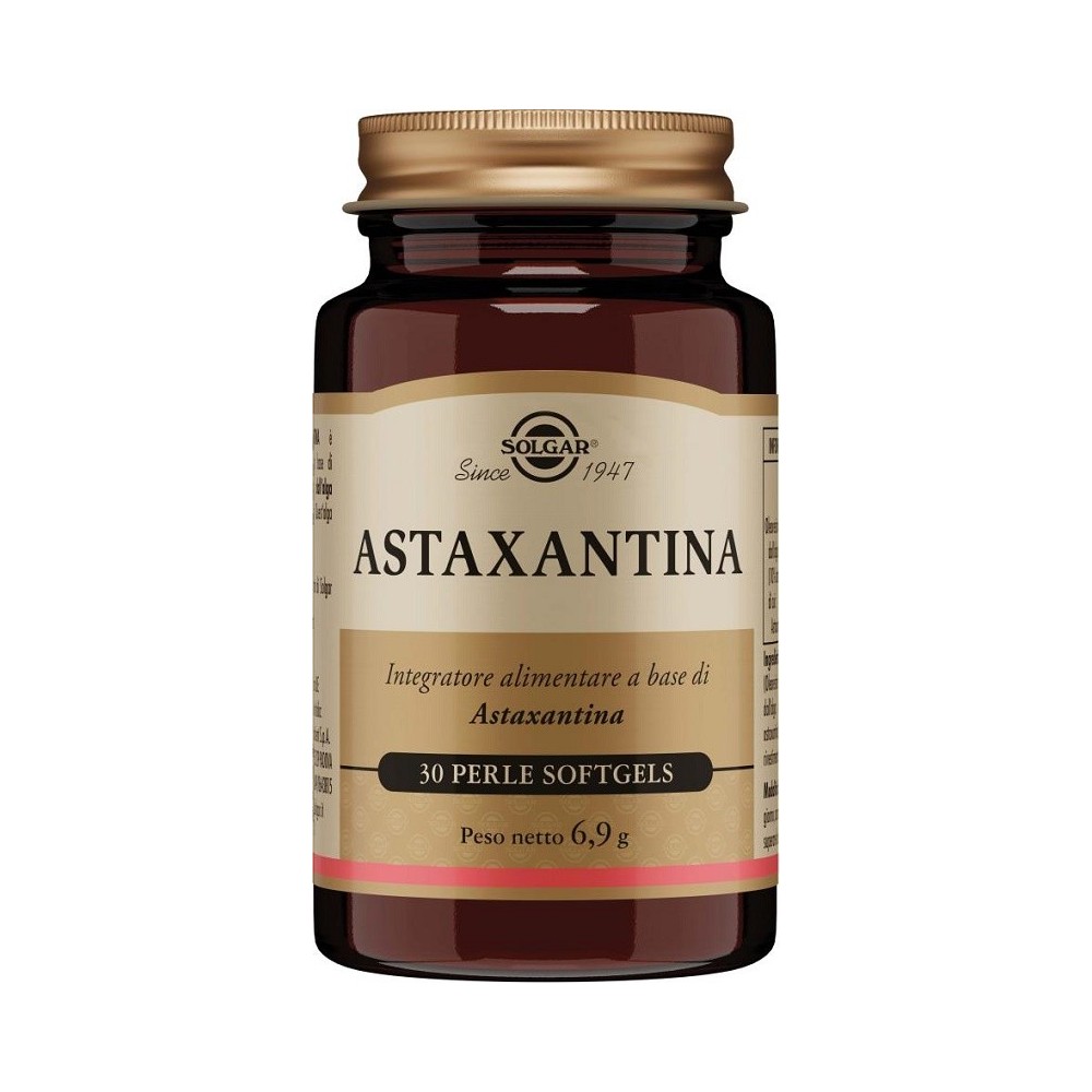 Astaxantina integratore alimentare 30 perle solgar