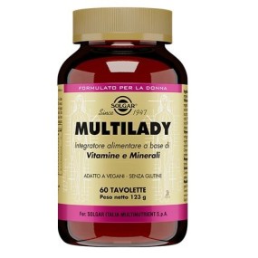Multilady integratore alimentare 60 tavolette solgar