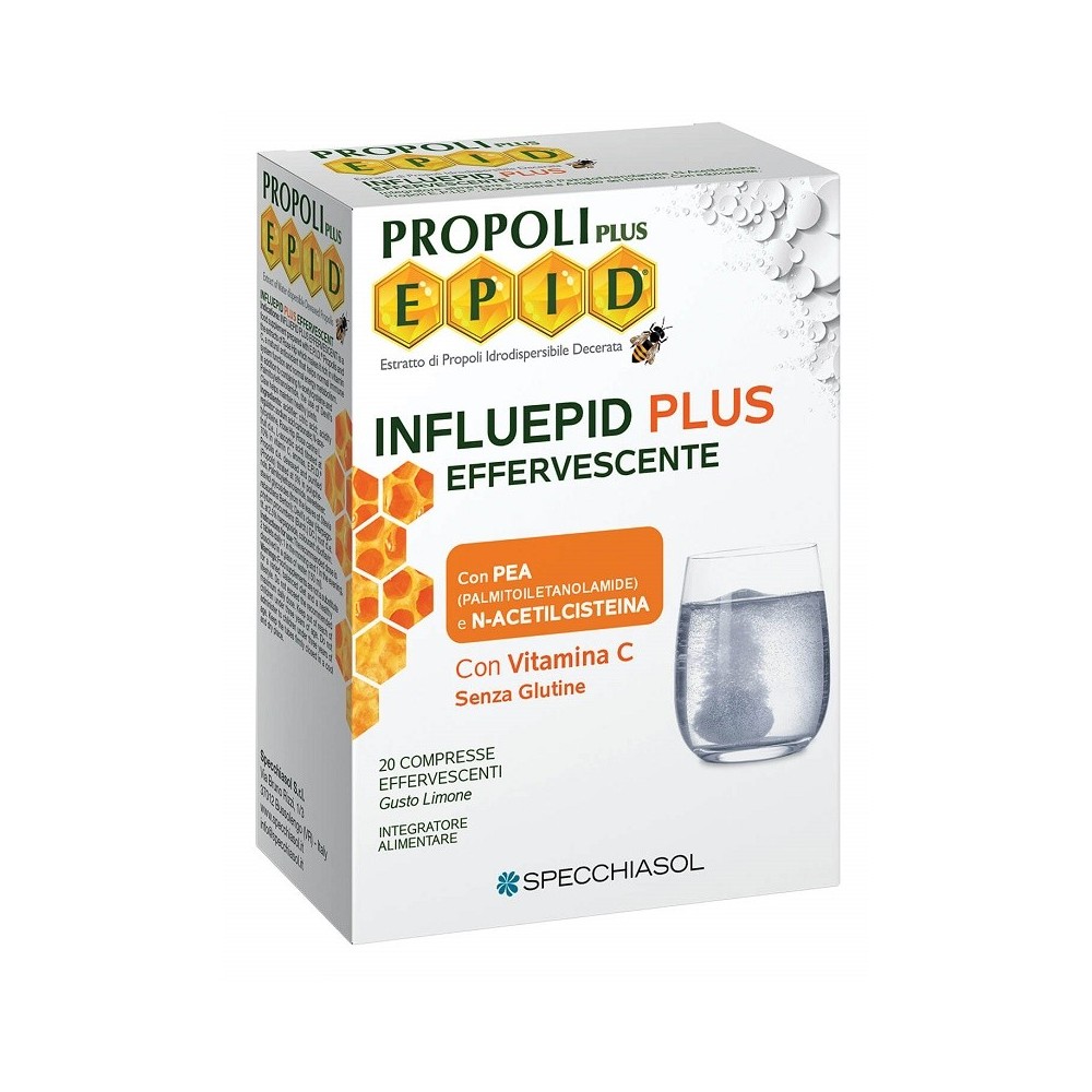 Influepid Plus 20 compresse effervescenti - Specchiasol