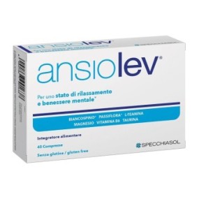 Ansiolev integratore alimentare 45 compresse - Specchiasol