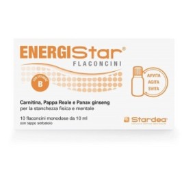 Integratore Alimentare Energistar - 10 Flaconcini Monodose 10ml