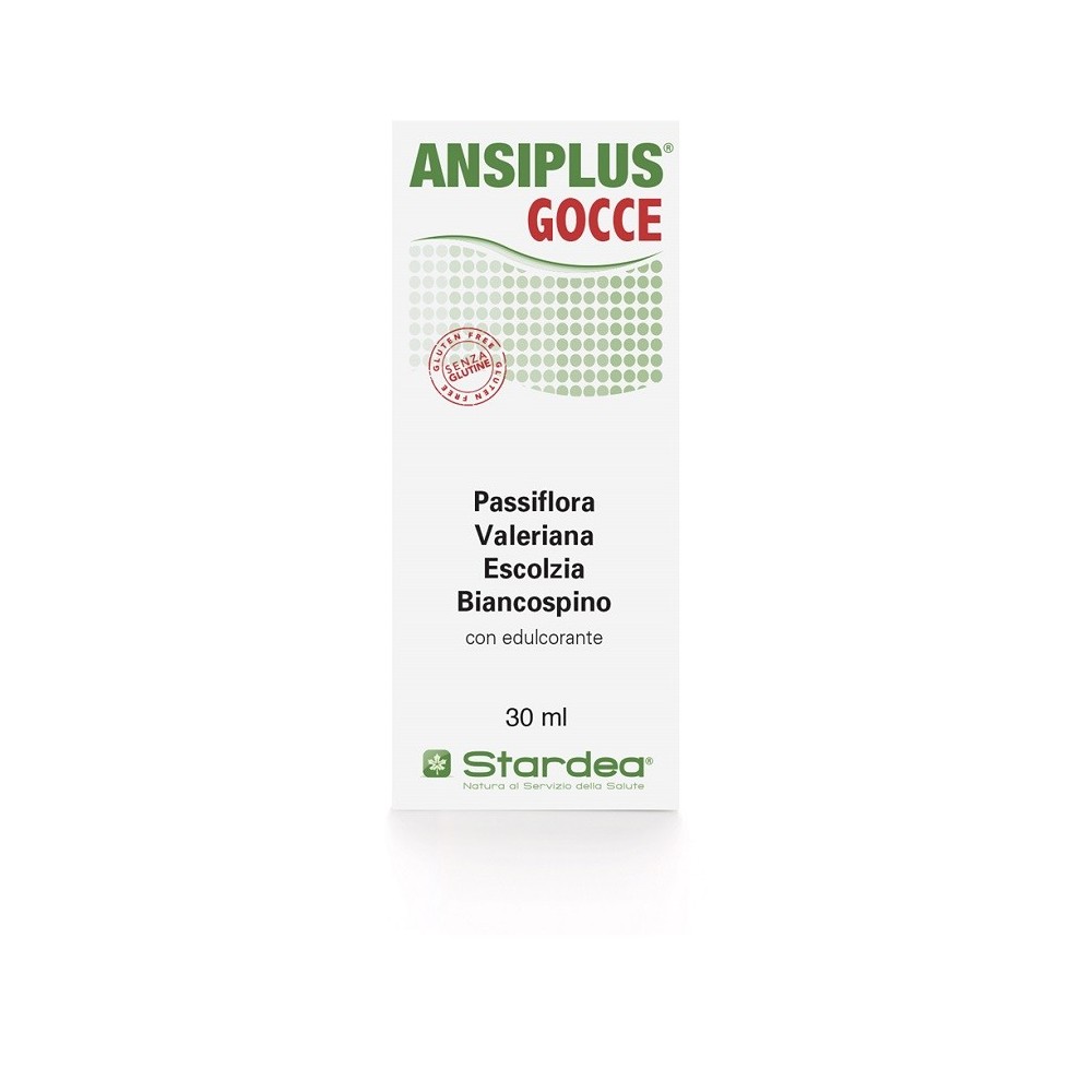 Ansiplus gocce integratore alimentare 30 ml stardea