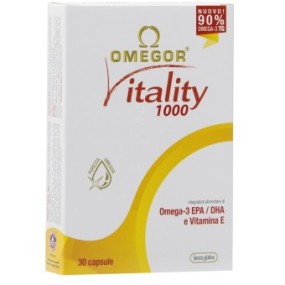 Omegor vitality 1000 integratore alimentare 30 capsule u.g.a. nutraceuticals