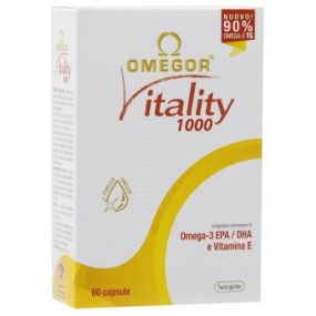 Omegor vitality 1000 integratore alimentare 60 perle u.g.a. nutraceuticals