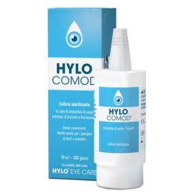Gocce oculari Hylo-comod 0,1% sodio ialuronato - Flaconcino 10 ml