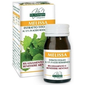 Melissa estratto titolato integratore alimentare 60 pastiglie dr. giorgini