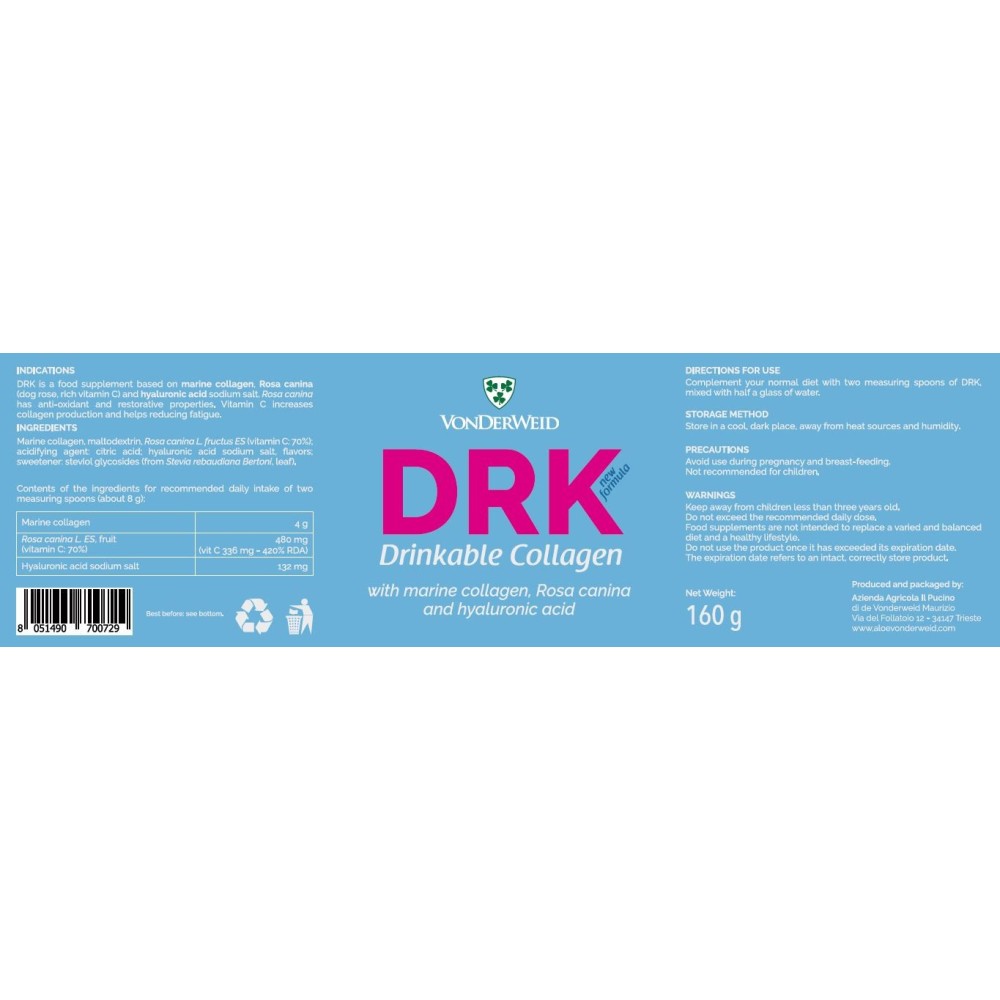 VonDerWeid DRK Collagen – Collagene Idrolizzato