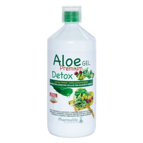 Aloe Gel Premium Detox integratore alimentare 1 litro Pharmalife