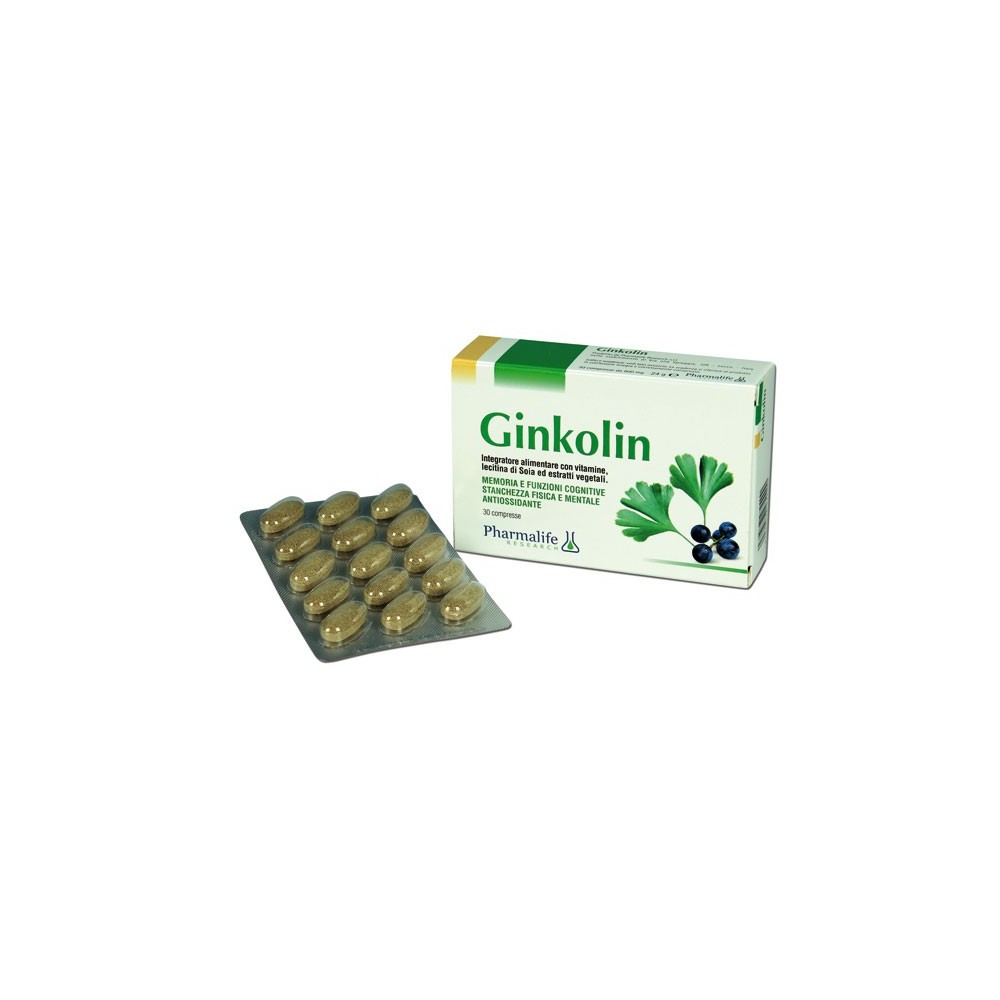 Ginkolin integratore alimentare 30 compresse Pharmalife