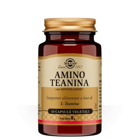 AMINO TEANINA integratore alimentare 30 capsule vegetali Solgar
