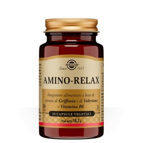 Amino-relax integratore alimentare 90 capsule vegetali solgar