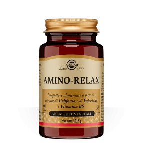 AMINO-RELAX integratore alimentare 90 capsule vegetali Solgar