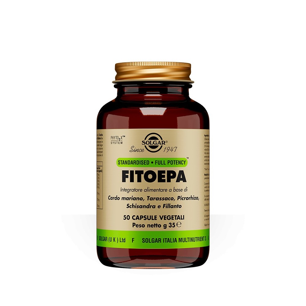 Fitoepa integratore alimentare 50 capsule vegetali solgar