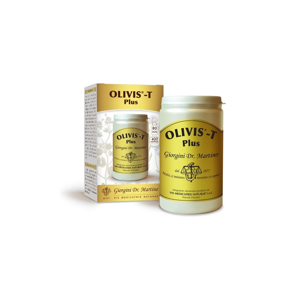 OLIVIS - T PLUS integratore alimentare 400 pastiglie Dr. Giorgini