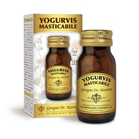 YOGURVIS MASTICABILE integratore alimentare 125 pastiglie Dr. Giorgini