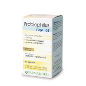 Probiophilus Regulas integratore alimentare 60 capsule Farmaderbe