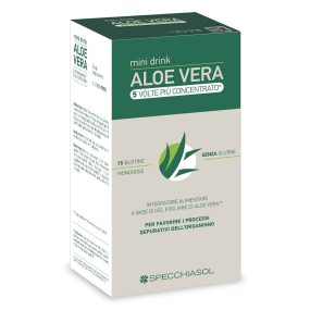 Aloe Vera – Minidrink integratore alimentare 15 bustine Specchiasol