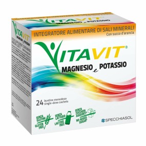 Vitavit magnesio e potassio integratore alimentare 24 bustine specchiasol